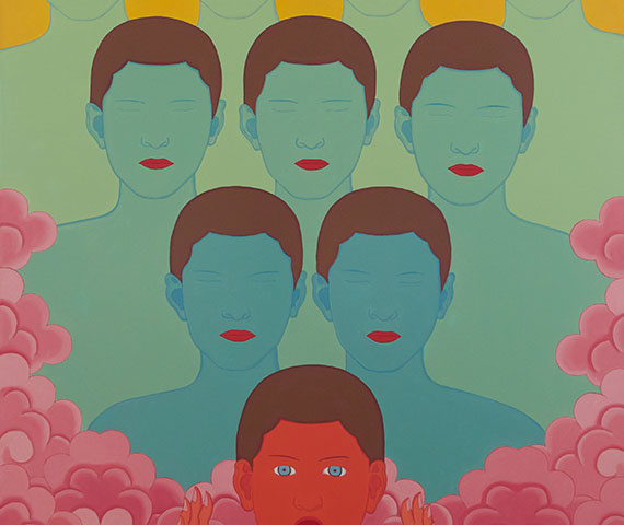 6 Trinley Dechen Cloud No.6 100CM×135CM Oil 2014 2 copy
