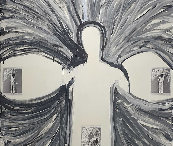 KUNYONGLEE Bodyscape 76 2 2017 Acrylic on Canvas63.9 x 51.3 inch 2017
