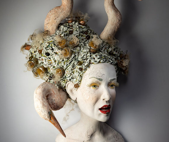 Kirsten Stingle. Symbiosis. 2022. Porcelain and Mixed Media. 26x18x10 copy