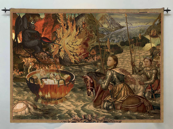 MACMUSEUM.The-Crusade-of-the-Innocents-Global-WarmingWoven-tapestry.Mythstories- MACMUSEUM.The Crusade of the Innocents Global WarmingWoven tapestry.Mythstories